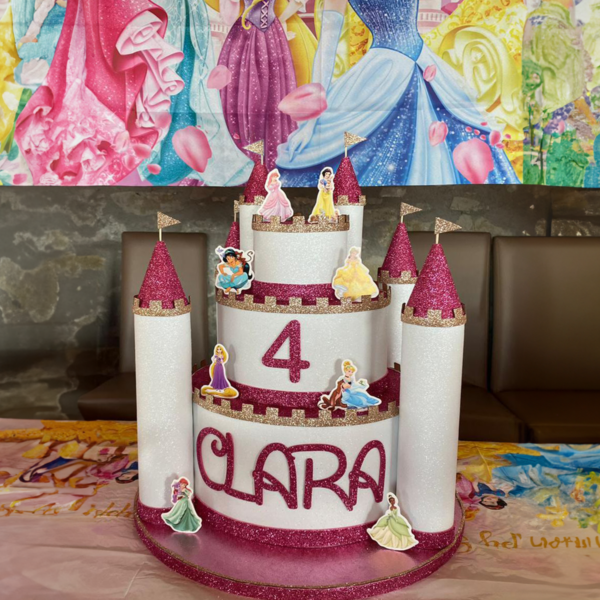 Torta scenografica Castello Principesse