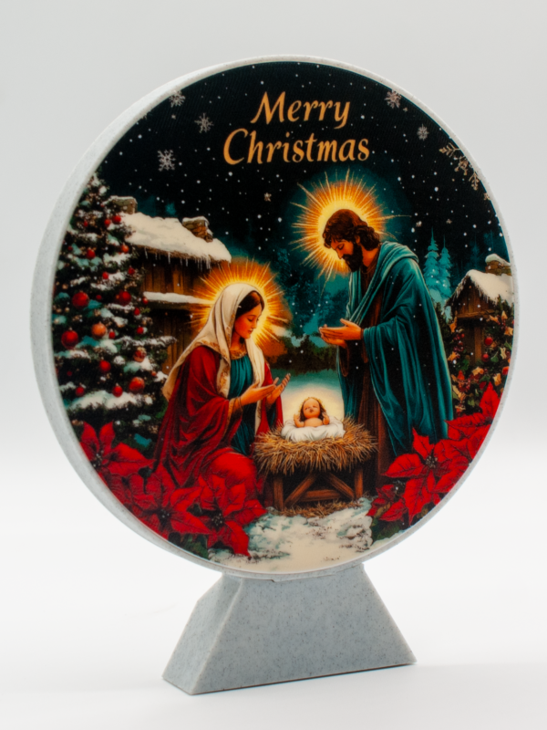 Lampada 3D Sacra Famiglia