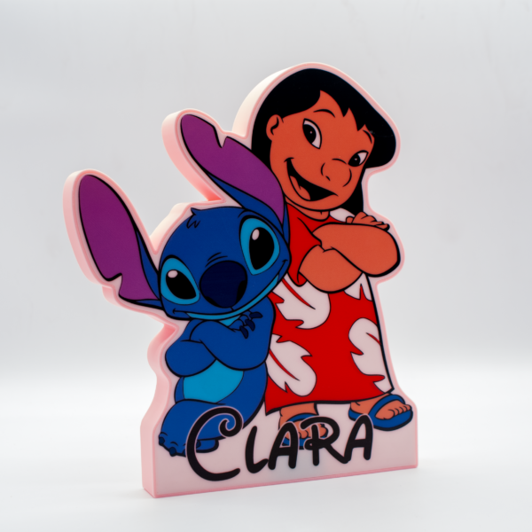 Lampada 3D Stitch