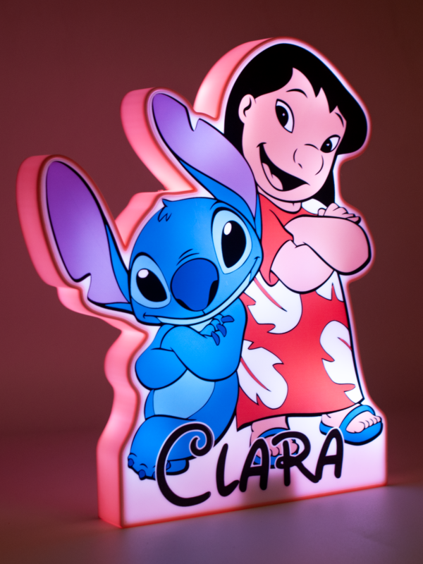 Lampada 3D Stitch - immagine 2