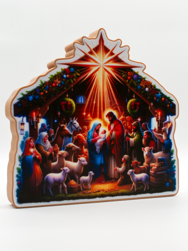 Lampada 3D Presepe