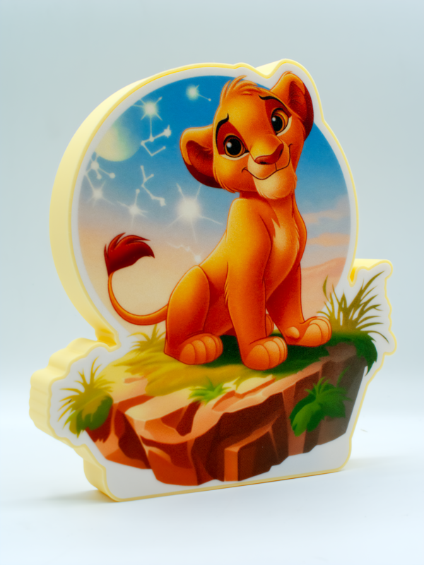 Lampada 3D - Re Leone