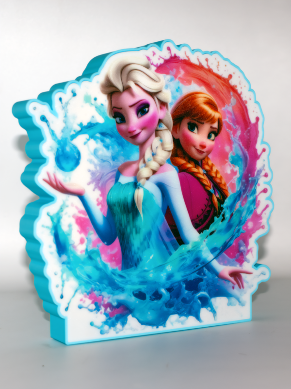Lampada 3D - Frozen - immagine 2