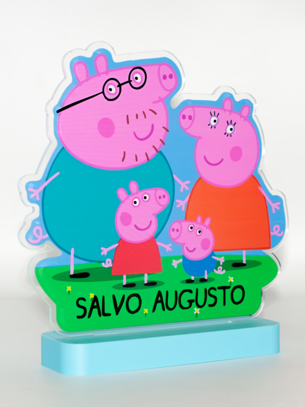 Lampada Plexyglass - Peppa Pig